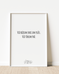 Við biðjum ekki um pláss. Við tökum það