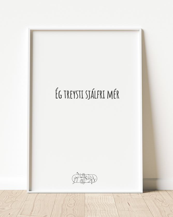 Ég treysti sjálfri mér